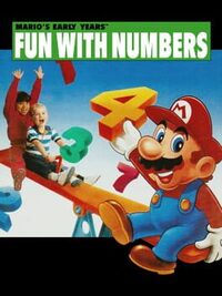 Mario's Early Years! Fun with Numbers cover