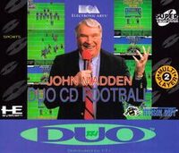 John Madden Duo CD Football cover