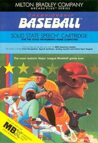 Championship Baseball cover