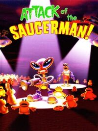 Attack of the Saucerman cover