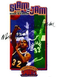 Slam 'n Jam '96 Featuring Magic & Kareem cover