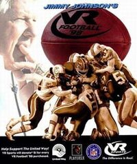 Jimmy Johnson's VR Football '98 cover