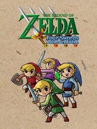 The Legend of Zelda: Four Swords - Anniversary Edition cover