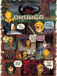 The Tower of Druaga cover