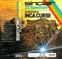 Adventure B: Inca Curse cover