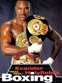 Evander Holyfield's Real Deal Boxing cover