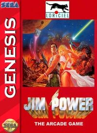 Jim Power: The Arcade Game cover