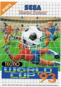 Tecmo World Cup '93 cover