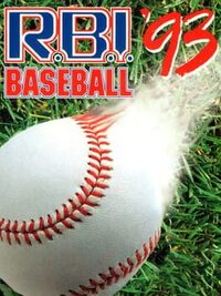 R.B.I. Baseball '93 cover