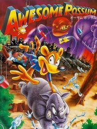 Awesome Possum Kicks Dr. Machino's Butt cover