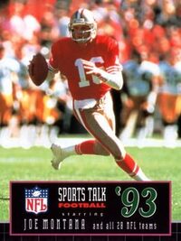 NFL Sports Talk Football '93 cover
