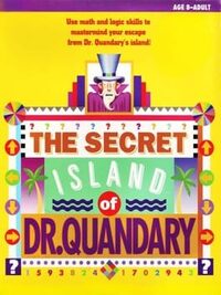 The Secret Island of Dr. Quandary cover