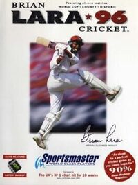 Brian Lara Cricket '96 cover