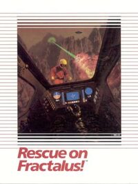 Rescue on Fractalus! cover