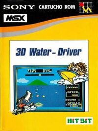3D Water Driver cover
