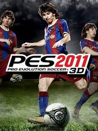 Pro Evolution Soccer 2011 3D cover