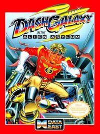 Dash Galaxy in the Alien Asylum cover