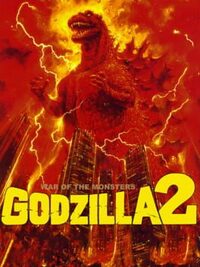 Godzilla 2: War of the Monsters cover