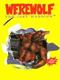 Werewolf: The Last Warrior cover