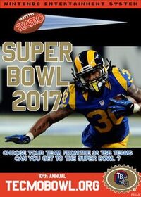 Tecmo Super Bowl 2017 cover