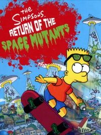 The Simpsons: Return of the Space Mutants cover