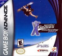 ESPN Winter X-Games Snowboarding 2002 cover