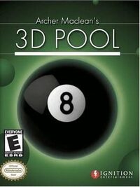 Archer Maclean's 3D Pool cover