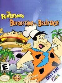 The Flintstones: Burgertime in Bedrock cover