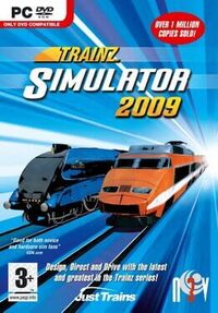 Trainz Simulator 2009 cover
