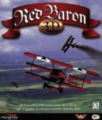 Red Baron 3D cover