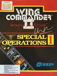 Wing Commander II: Vengeance of the Kilrathi - Special Operations 1 cover