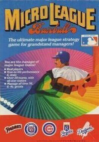 MicroLeague Baseball cover