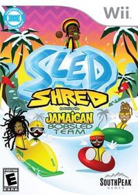 Sled Shred featuring the Jamaican Bobsled Team cover