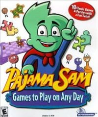 Pajama Sam's Games to Play on Any Day cover