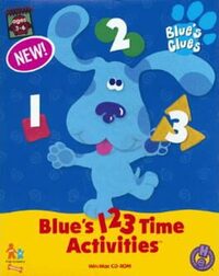 Blue's 123 Time Activities cover