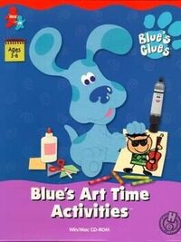 Blue's Art Time Activities cover