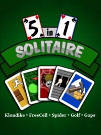5 in 1 Solitaire cover