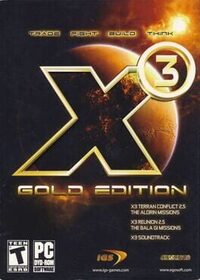 X3: Gold Edition cover