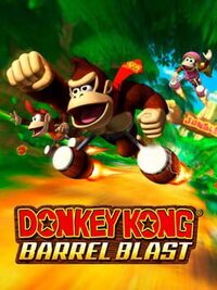 Donkey Kong Barrel Blast cover