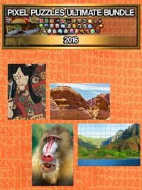 Pixel Puzzles Ultimate: 2016 Jigsaw Collection cover
