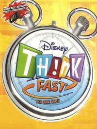 Disney Think Fast: The Ultimate Trivia Showdown cover