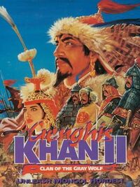 Genghis Khan II: Clan of the Gray Wolf cover