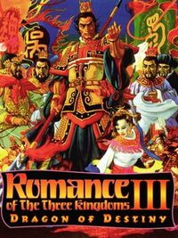 Romance of the Three Kingdoms III: Dragon of Destiny cover