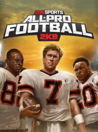 All-Pro Football 2K8 cover