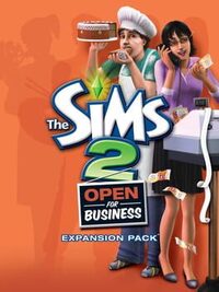 The Sims 2: Open for Business cover