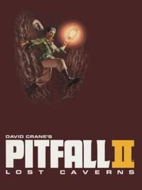 Pitfall II: The Lost Caverns cover