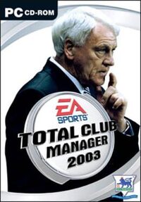 Total Club Manager 2003 cover
