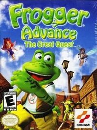 Frogger Advance: The Great Quest cover