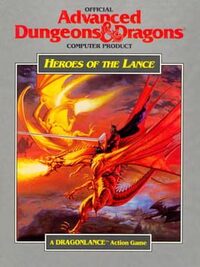 Advanced Dungeons & Dragons: Heroes of the Lance cover